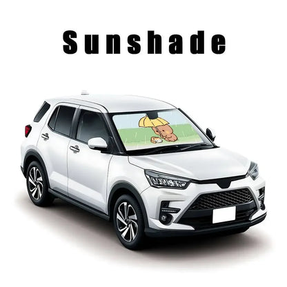 Bubu Dudu Universal Car Sunshade Windscreen Folding Visor Cover - G