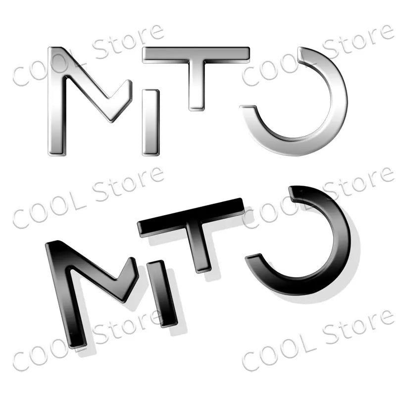 Alfa Romeo Chrome Letter Badge