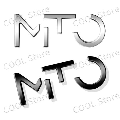 Alfa Romeo Chrome Letter Badge