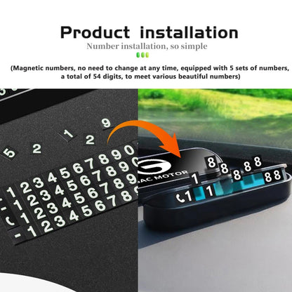 GAC Motor Parking Card for Aion Y V Trumpchi GS3 GS4 GS5 GS8 Models