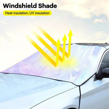 Bubu Dudu Universal Car Sunshade Windscreen Folding Visor Cover - A