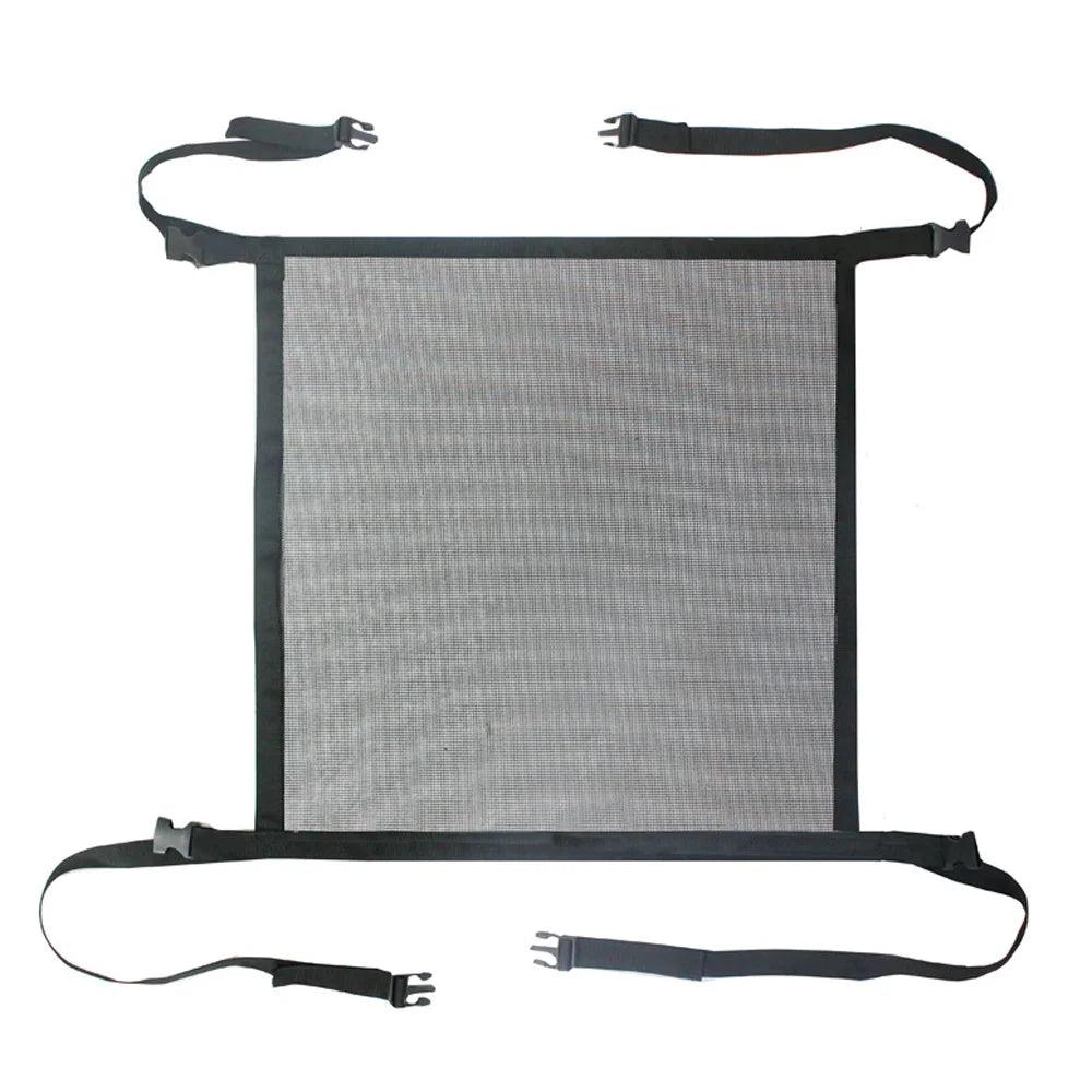 21x21 Adjustable Car Dog Barrier Net - Backseat Pet Safety Fence