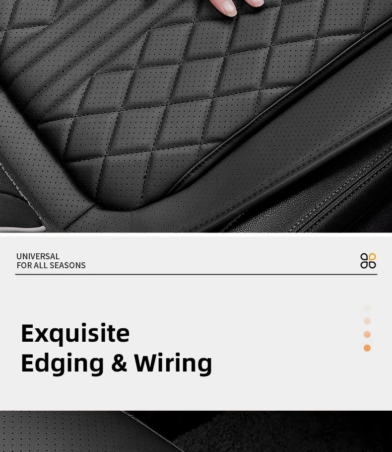 For Audi Q3 Q7 Q8 TT Car Seat Cover Universal Breathable Car Front/Rear Seat Cushion Chair Protector Pad Auto Interior Accessory