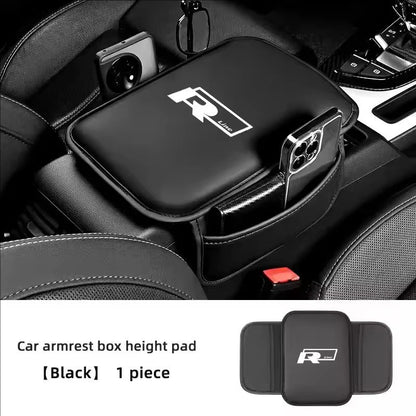 Volkswagen PU Leather Armrest Cushion Storage