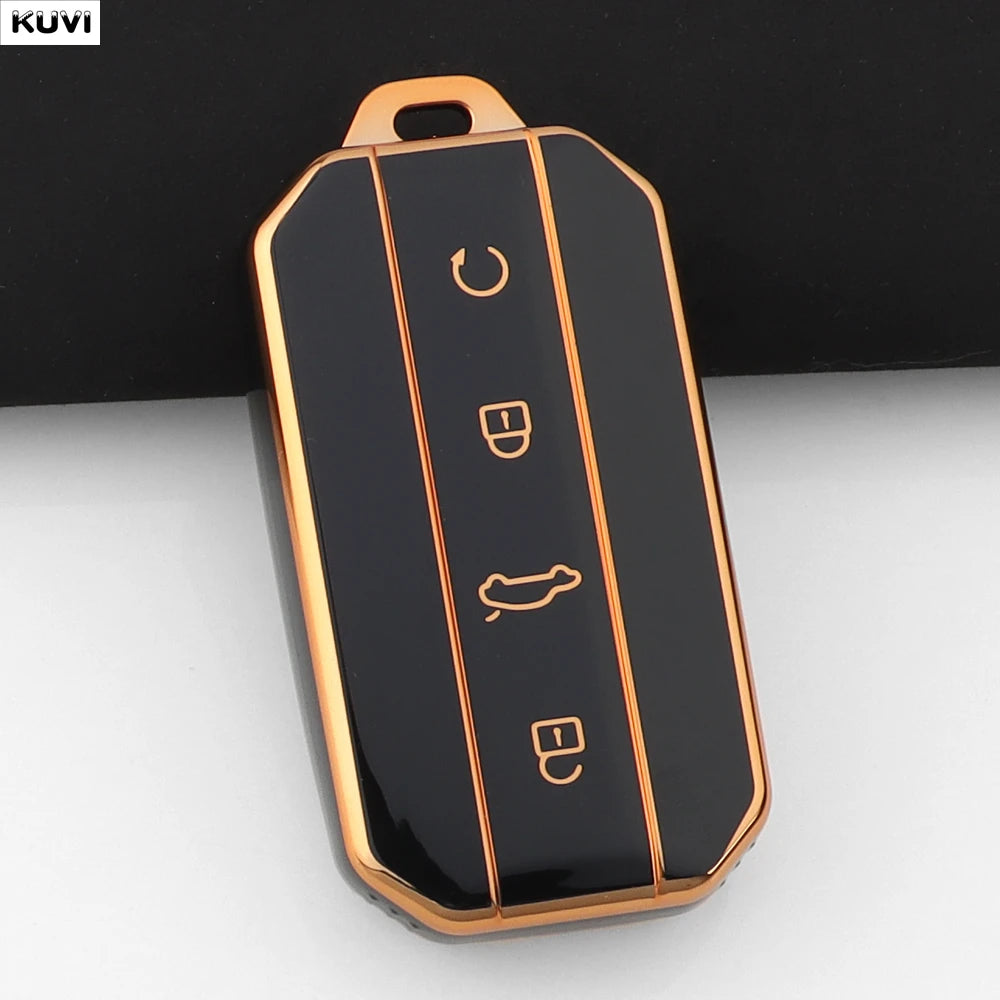 Chery Jaecoo J7 & J5 TPU Key Case — 7 Colours - Black 1