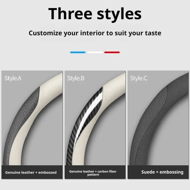 Genesis Ultra-Thin Nappa Leather Steering Wheel Cover