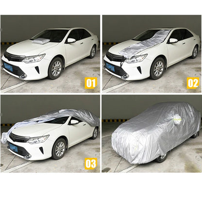 Car Cover – Full Exterior Protection for Hatchback, Sedan & SUV | Snowproof, Sunshade & Dustproof