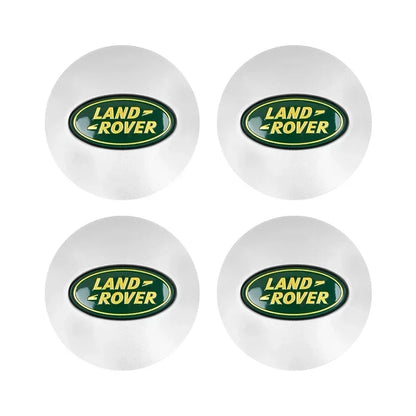 4Pcs 62MM Land Rover Wheel Center Caps