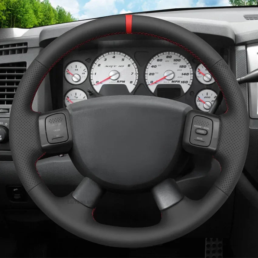 Dodge and RAM Hand-Stitched Steering Wheel Cover