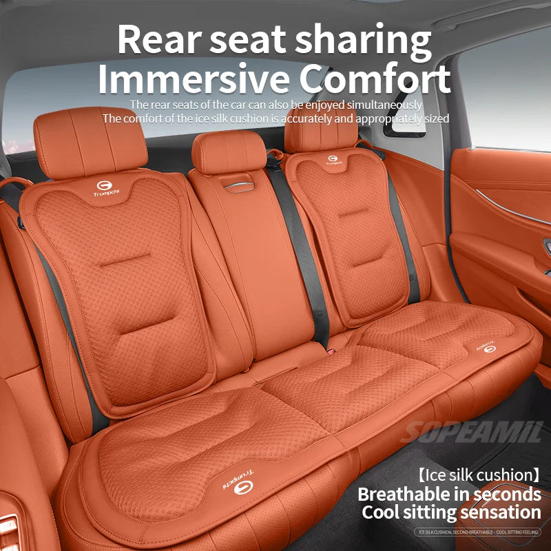 Ice Silk Breathable Car Seat Cover Protector for Trumpchi Models