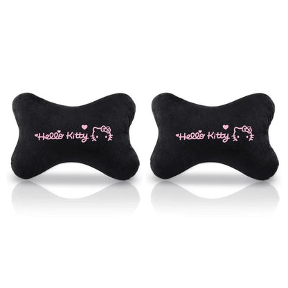 Hello Kitty Neck Support Pillow Auto Headrest Car Seat Cushion