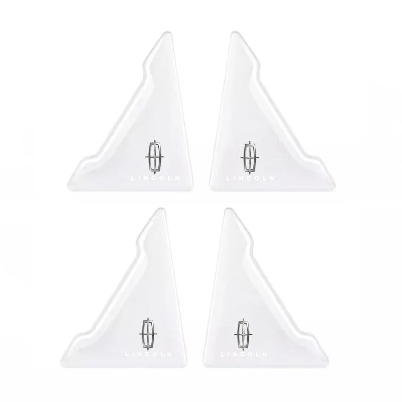 Protectores de esquina de puerta Lincoln, 4 unidades, anticolisión, protección contra arañazos