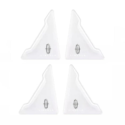 Protectores de esquina de puerta Lincoln, 4 unidades, anticolisión, protección contra arañazos