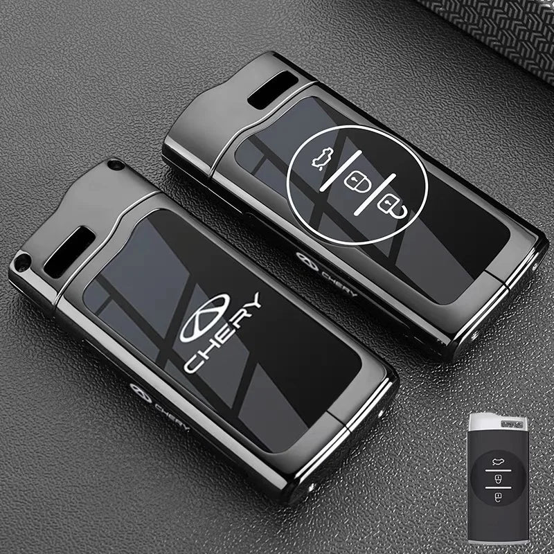 Zinc Alloy TPU Key Case Cover for Chery Jaecoo Tigo 7 8 Omoda C5