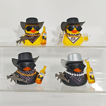 Cowboy Rubber Duck Car Ornament