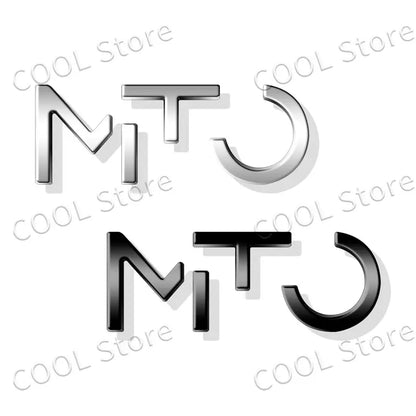 Alfa Romeo Chrome Letter Badge
