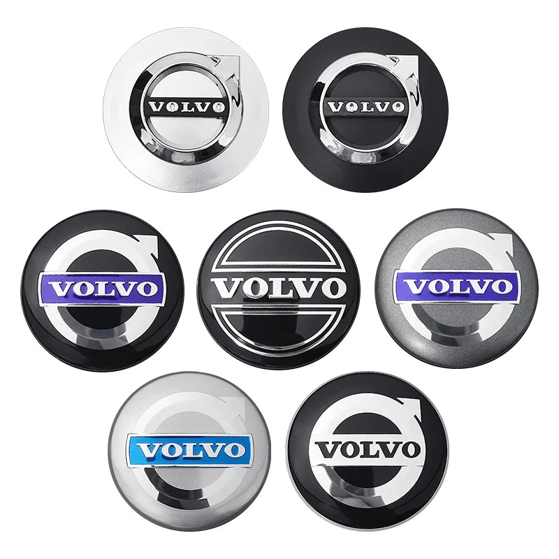 4pcs 64mm Volvo Wheel Center Caps