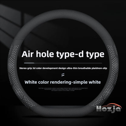 Leather Steering Wheel Cover for GAC EMZOOM GS3 GN8 GS8 GA8