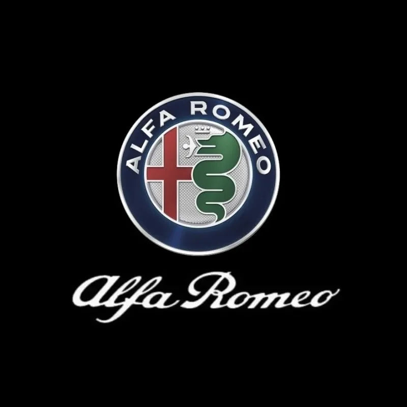 LED Car Welcome Logo Door Projector Light For Alfa Romeo Giulia Mito