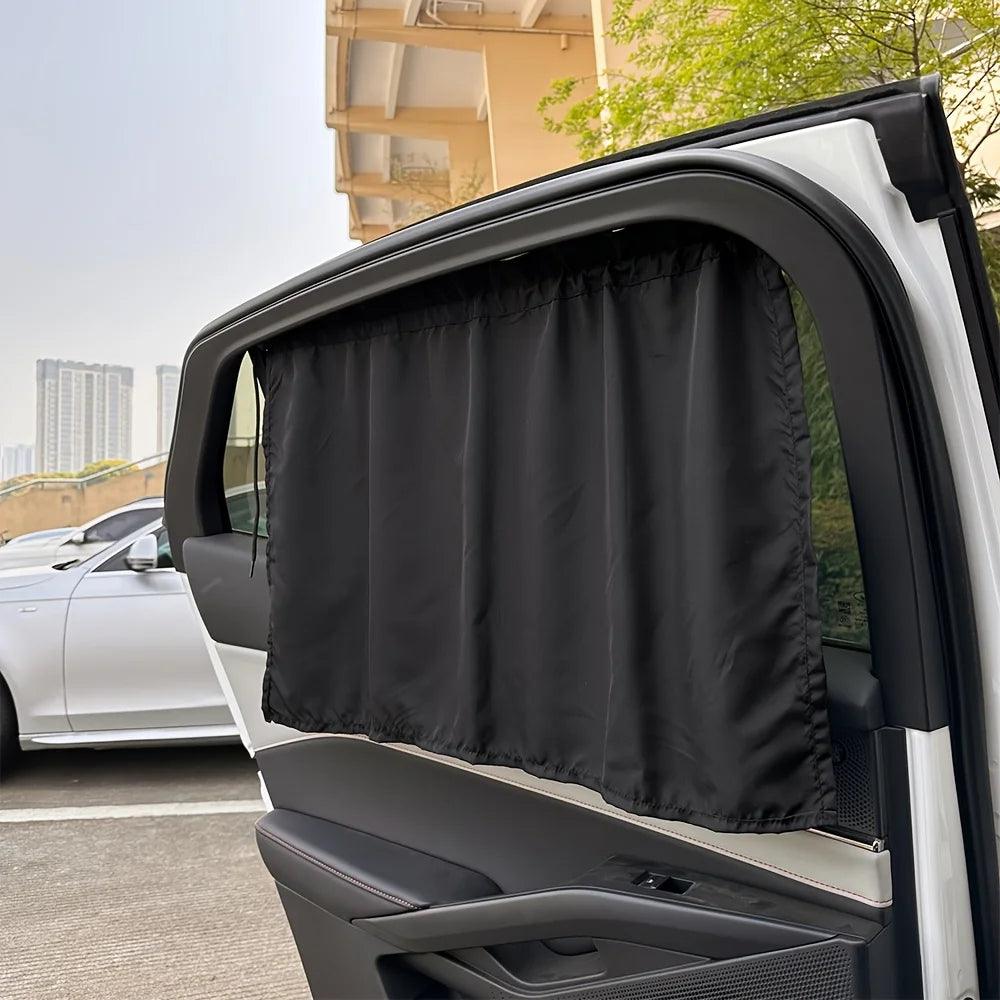 Car Side Window Sun Shade Curtains UV Protection Privacy Blind