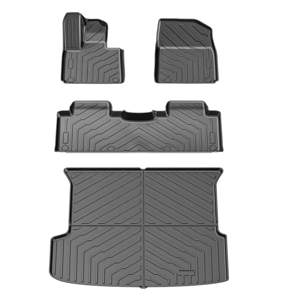 Xpeng G6 2023-2025 TPE Floor Mats Set - Waterproof 3D Cargo Liner - 1pc trunk mat