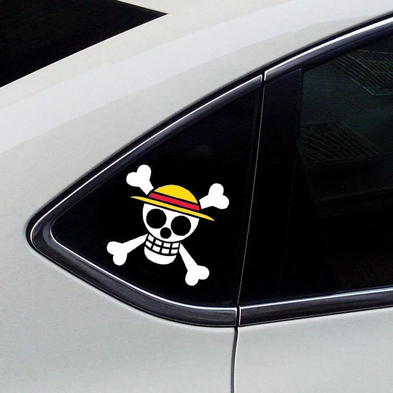 One Piece Straw Hat Vinyl Decal