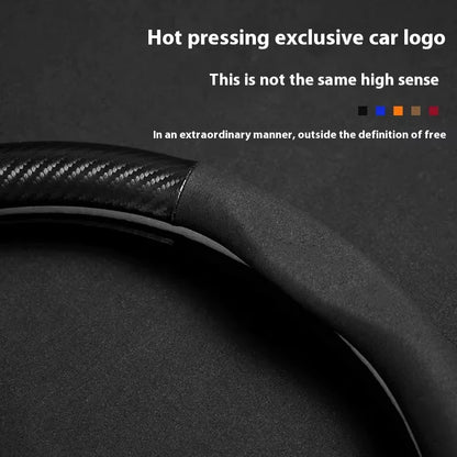 Napa Leather Universal Steering Wheel Cover