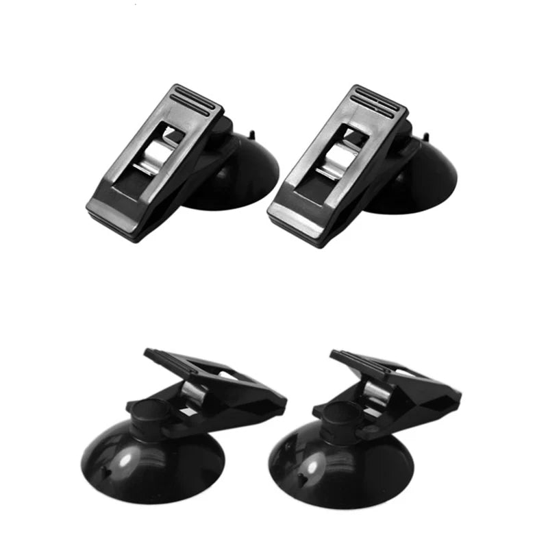 Car Window Clip Mount Suction Holder – 1 Pair