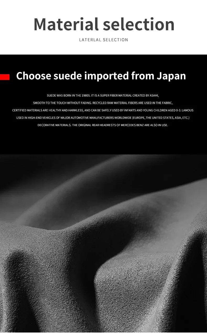 Ford Ranger Soft Neck Headrest & Lumbar Support Cushion Pillow - Headrest Red