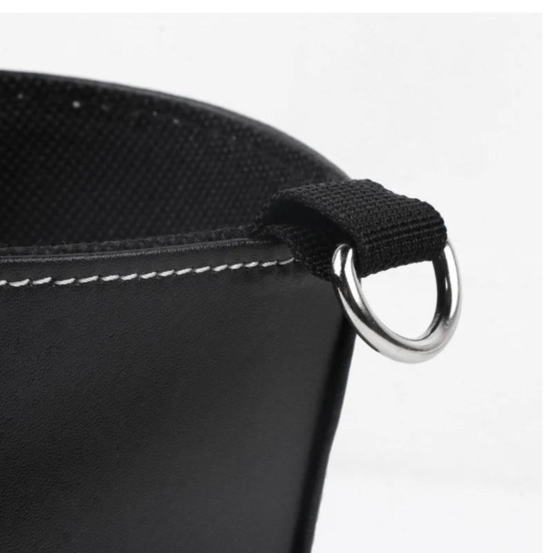 PU Leather Car Trash Bin Cartoon Cloud Design Headrest Organizer