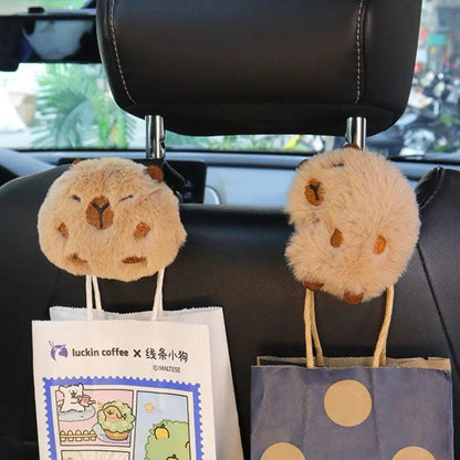 2PCS Kapibala Car Headrest Hooks Storage Organizer Hangers
