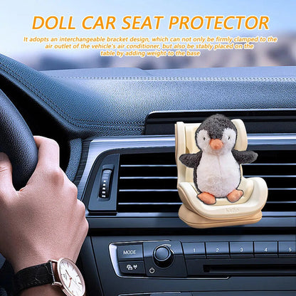 Mini Doll Car Seat Plush Toy