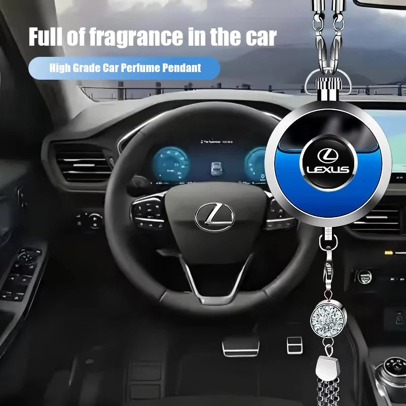 Lexus Metal Lace Car Air Freshener Pendant