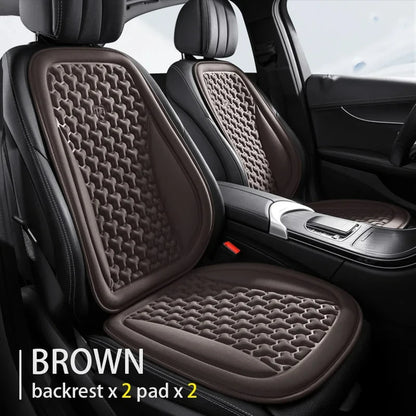 Summer Ice Silk Car Seat Cushion – 3D Breathable Universal Seat Protector Pad