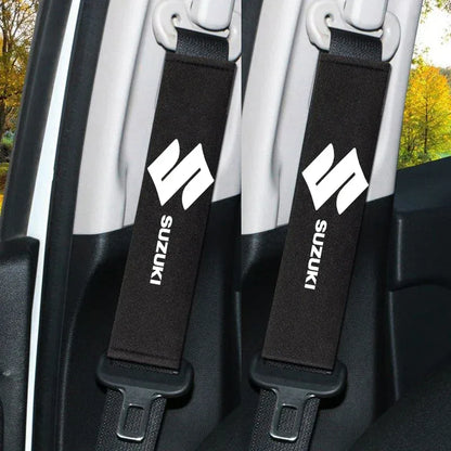 Suzuki Car Neck Pillow & Shoulder Pad - Seat Belt Cover-2pc