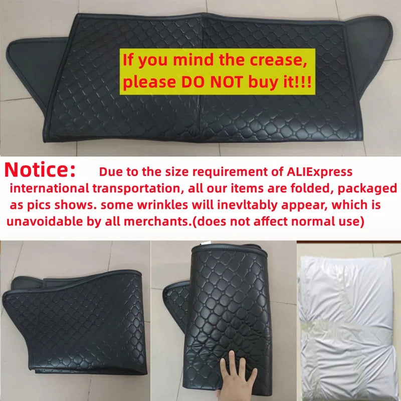 Leather Car Trunk Mat Trumpchi GS3 II GAC Emzoom MK2 2023-2026