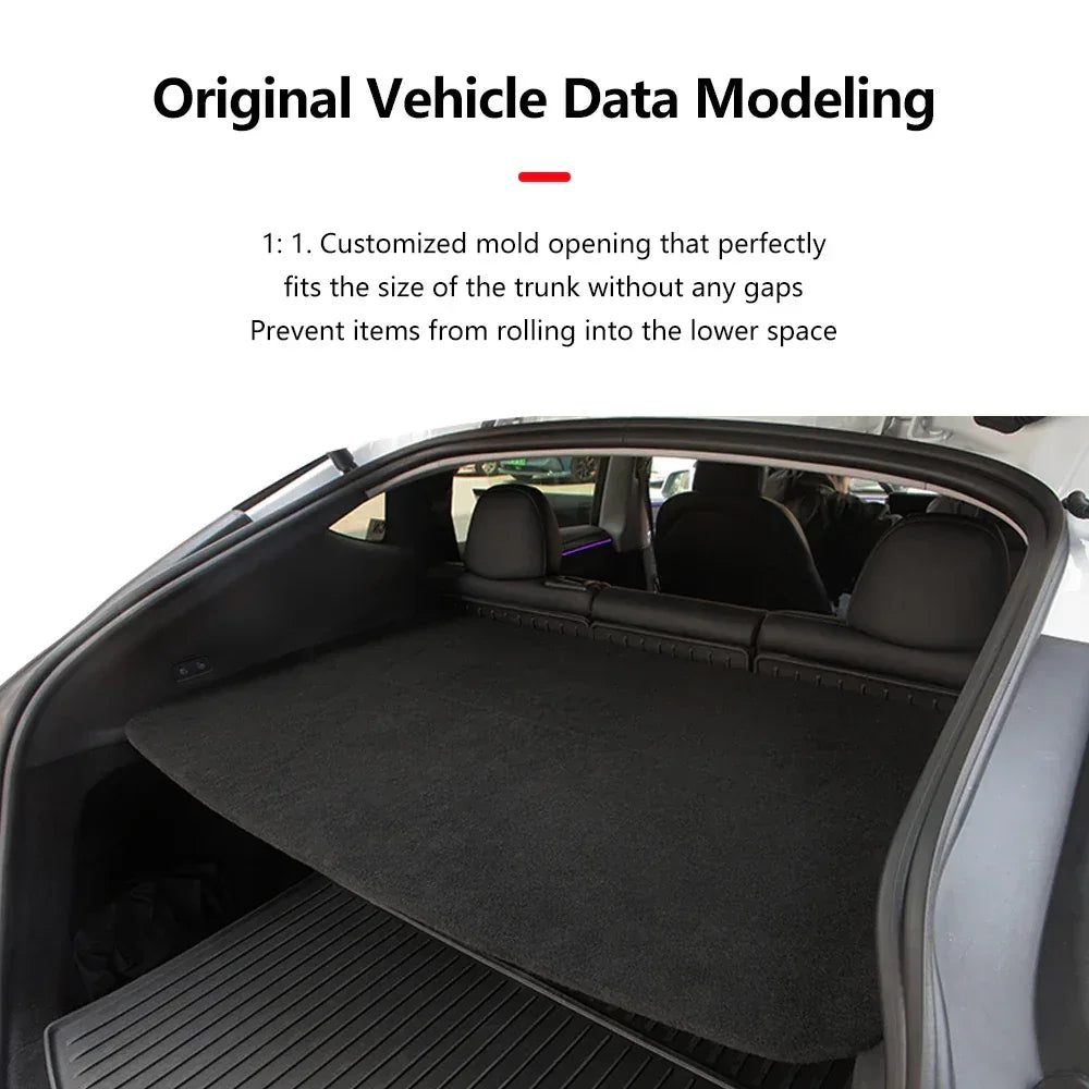 Tesla Model Y Juniper 2025 Trunk Retractable Cargo Cover - 