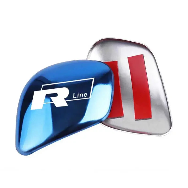 VW R-Line Gear Shift Knob Emblem Stickers