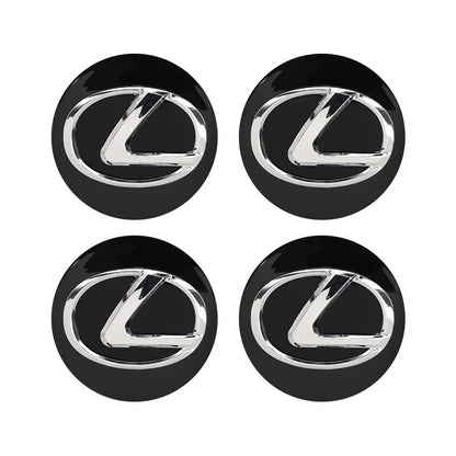 4Pcs 62mm Lexus Wheel Center Cap Hub Covers
