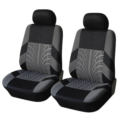 Universal Full Car Seat Covers - Y33376-BEIGE-4PCS