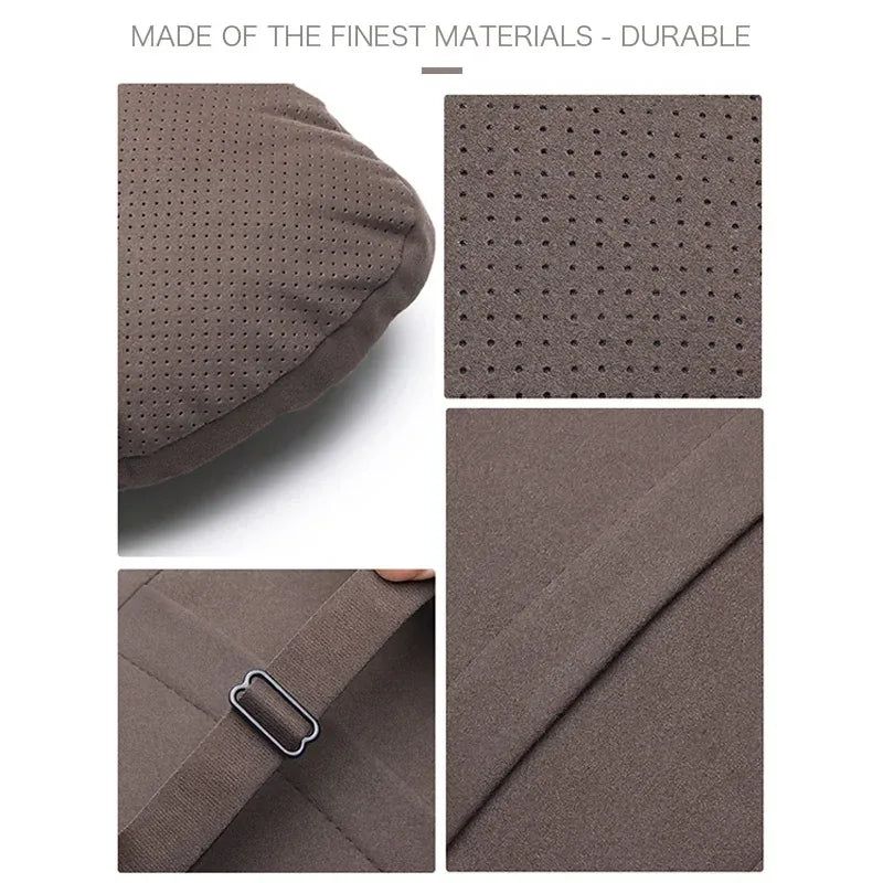 Zeekr Car Headrest & Lumbar Support Pillow - headrest black