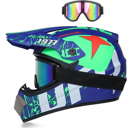 Kids Off-Road Motorcycle Helmet - 41 / L
