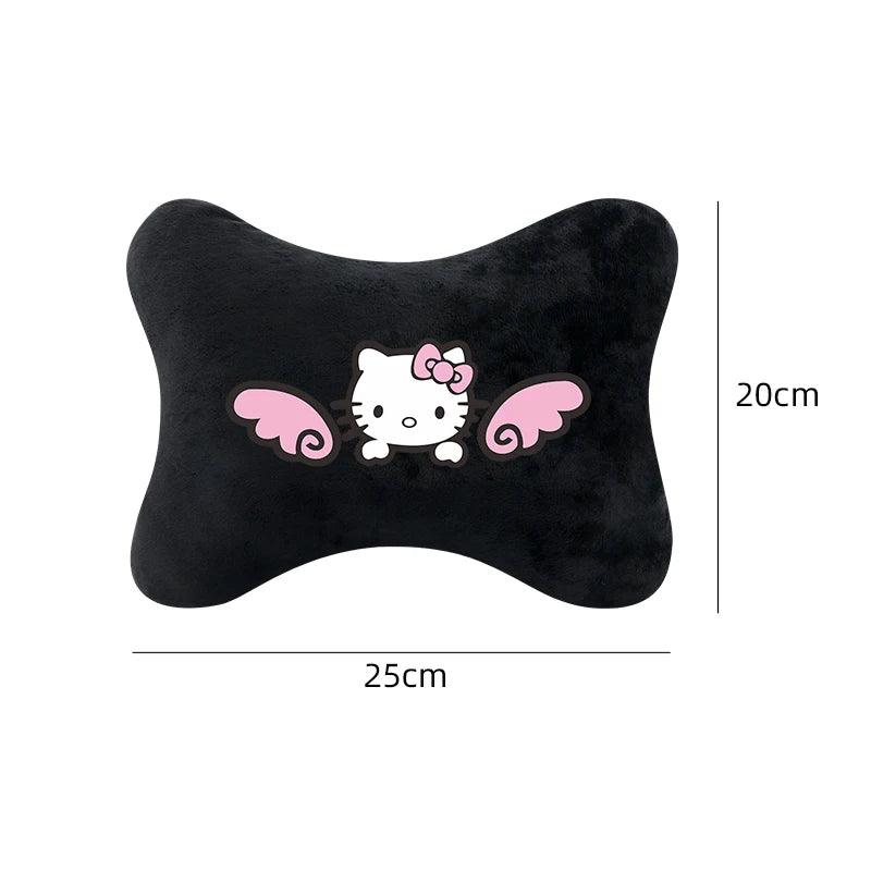 Hello Kitty Neck Support Pillow Auto Headrest Car Seat Cushion