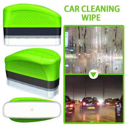 Car Glass Oil Film Remover Window Cleaner Kit with Clean Board for Auto Detailing - 1PCS-with Box