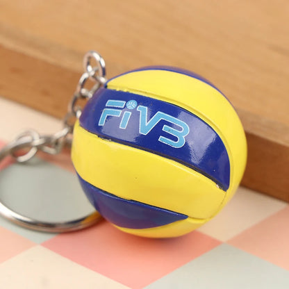 Volleyball Keychain Ornament