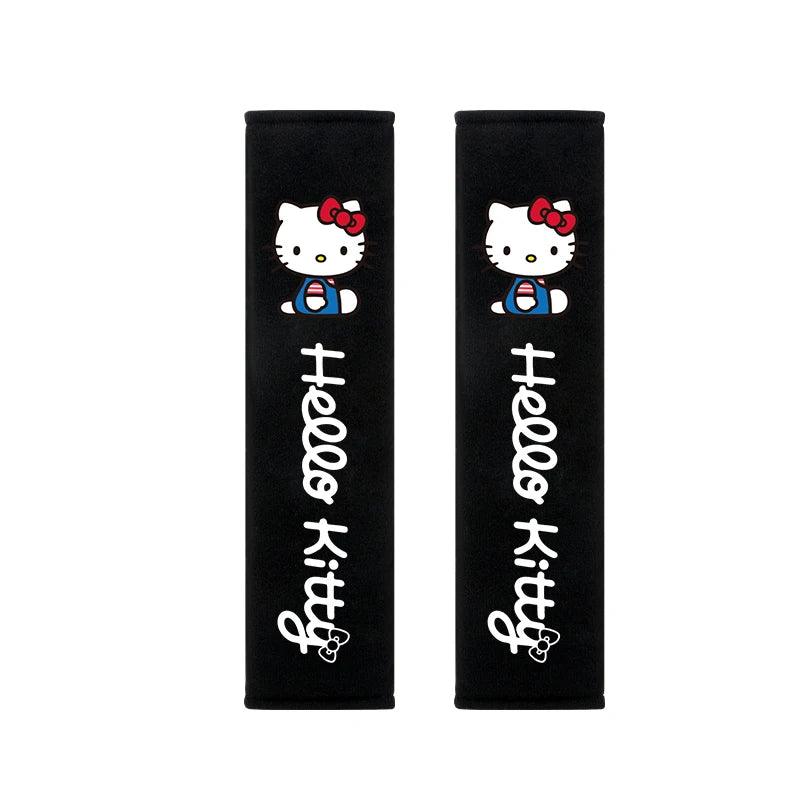 Hello Kitty Soft Car Seat Belt Covers 2Pcs Universal Shoulder Pads