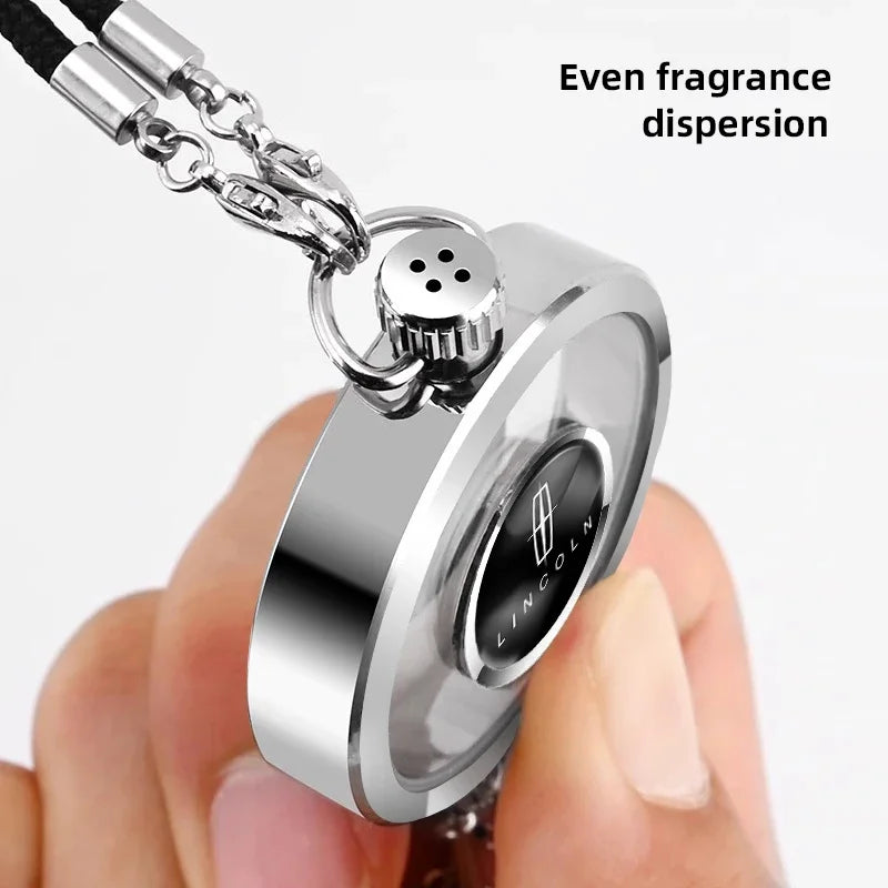Lincoln Car Perfume Pendant Metal Lace Air Freshener