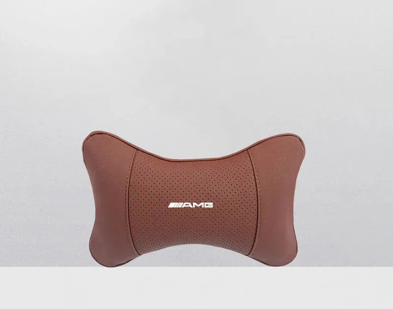 Mercedes-Benz & AMG Neck Pillow - AMG Saddle Brown