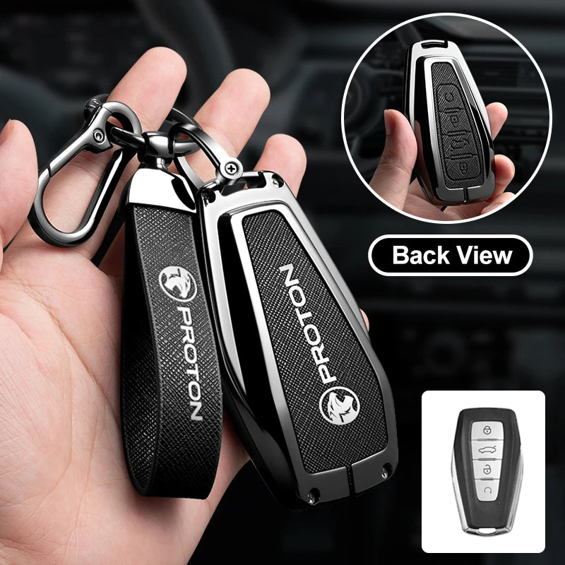 Proton Zinc Alloy Key Case - Style E black 03