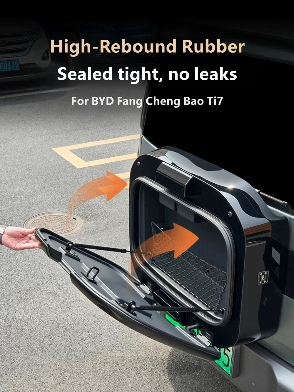 BYD Ti7 Tailgate Sealing Strip